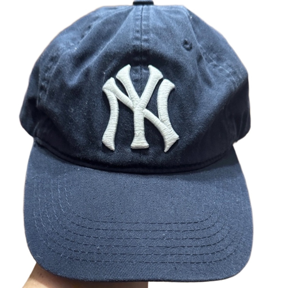 Canon NY Dark Blue Cap with White Embroidery